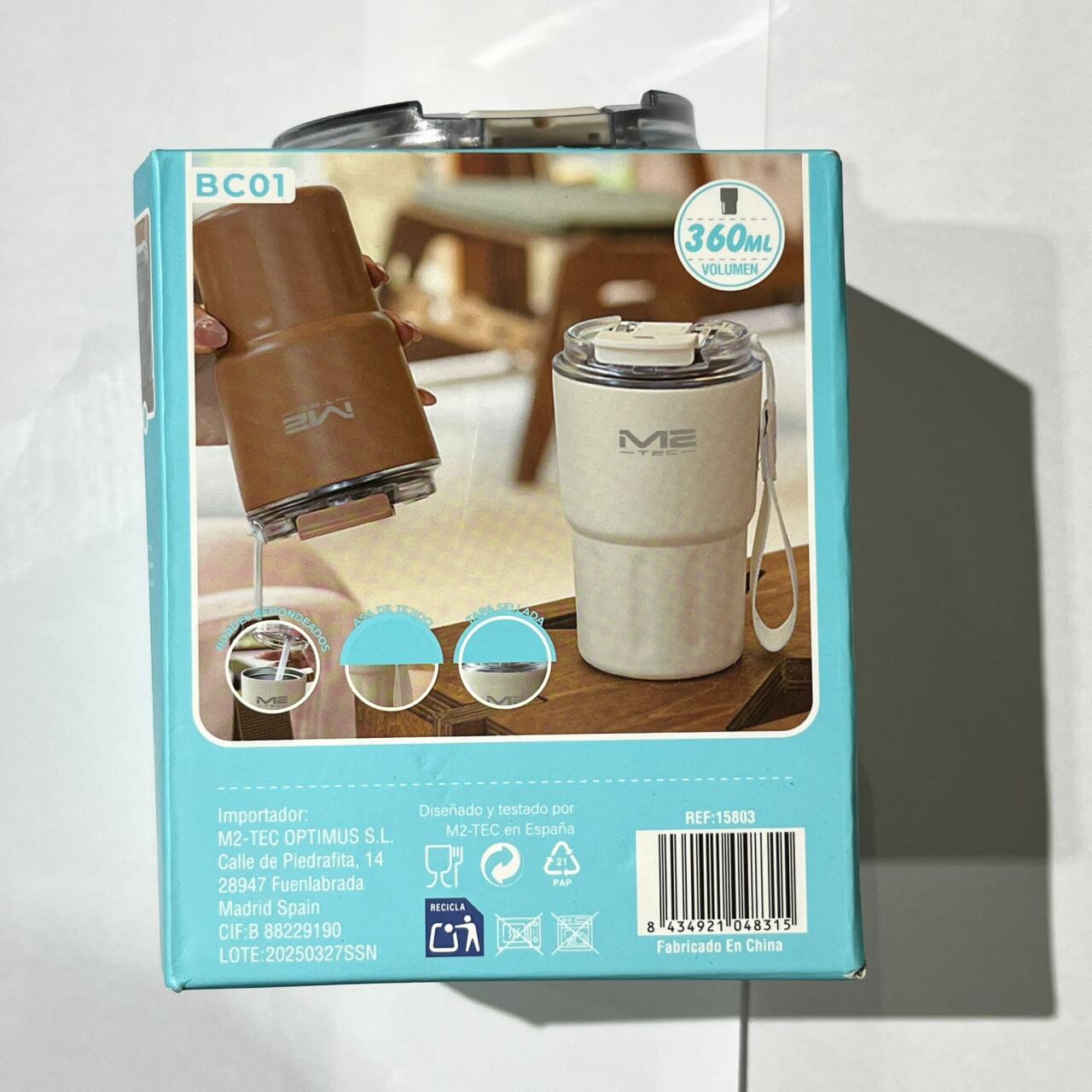 Taza Térmica M2 TEC – Mantén tus Bebidas Calientes 12h y Frías 24h