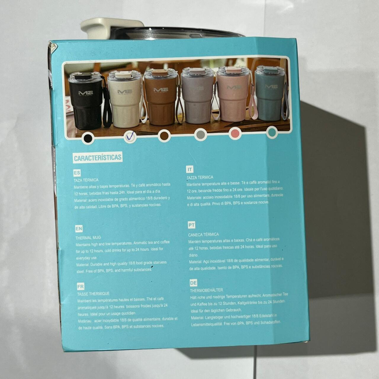 Taza Térmica M2 TEC – Mantén tus Bebidas Calientes 12h y Frías 24h